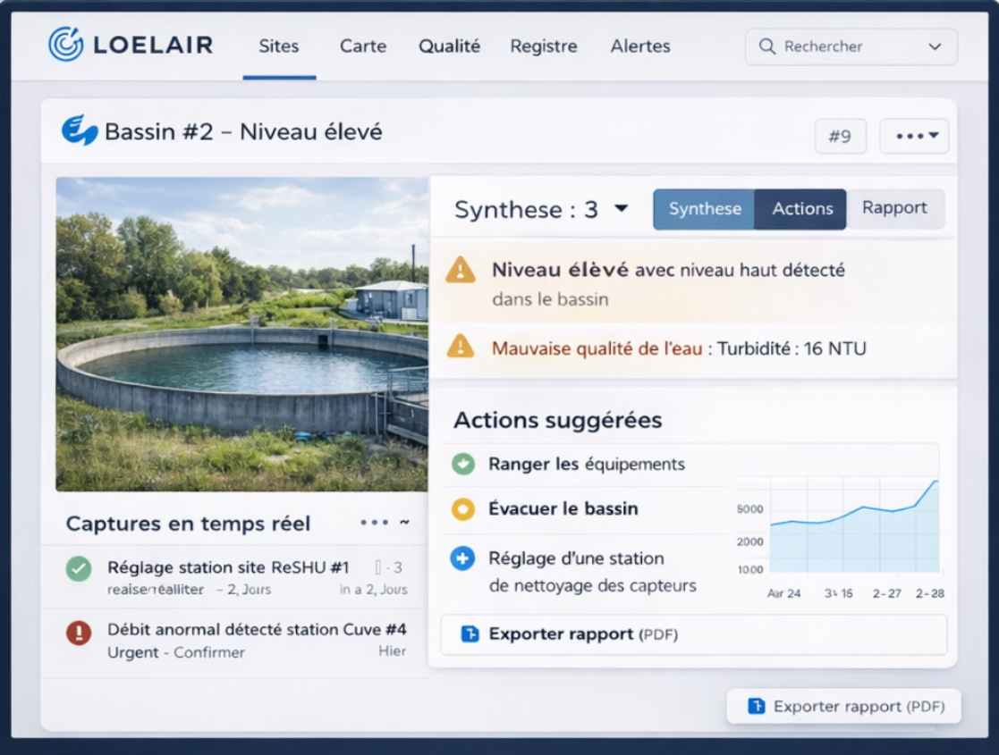 Supervision et pilotage (tableau de bord)